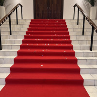 フラワーシャワーを演出でやってもらいました