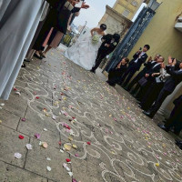 フラワーシャワー後