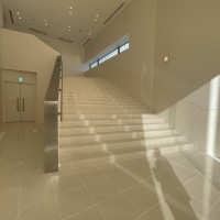 雨が降った時用の大階段