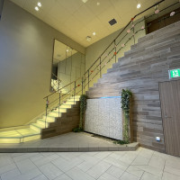 披露宴会場内の階段