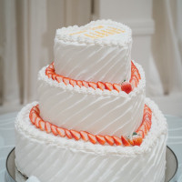 オリジナルケーキで全部オーダーで作っていただきました