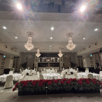 披露宴会場(新郎新婦目線)