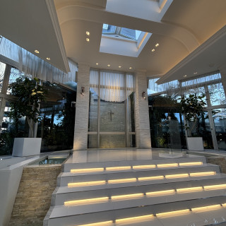 階段5段
水の音が心地よい