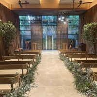 ブライダルフェアでの見学時のチャペル会場