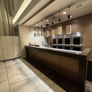 披露宴会場のオープンキッチン|786373さんのキャッスルガーデン OSAKAの写真(2616746)