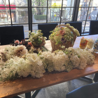 装花も素敵なものが用意されています。