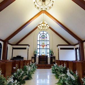 暖かみのあるチャペル|786387さんのフェアブルーム水戸アメイジングステージの写真(2622728)