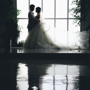 挙式会場の照明を落とした写真です。|786411さんのグランシア須賀川の写真(2616959)