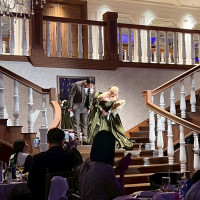 披露宴会場階段