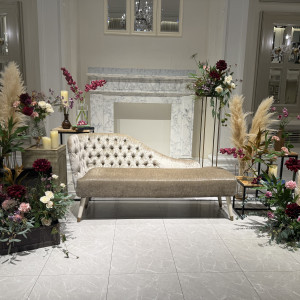 大きなソファでオシャレでした！|786613さんのアーヴェリール迎賓館（大宮）/テイクアンドギヴ・ニーズウェディングの写真(2620127)