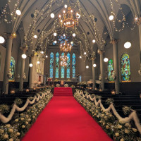 冬バージョンでより華やかな大聖堂でした。