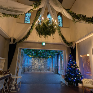 挙式後にアフターセレモニーできる場所の一部です。|786674さんの宮の森フランセス教会の写真(2630941)