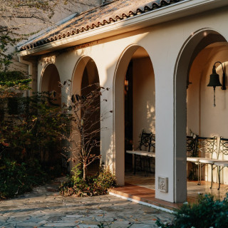 ガーデン挙式会場(入場口)です。