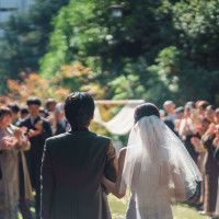 フラワーシャワー後の一枚