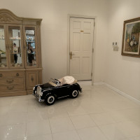 披露宴会場前のロビー