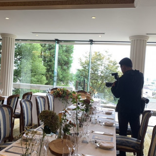 披露宴会場の様子