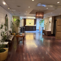 披露宴までの通路