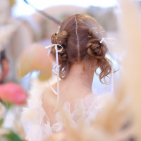 新婦ヘアセットです