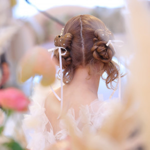 新婦ヘアセットです|786908さんのPOPCORN KOBE (ポップコーン神戸)の写真(2618994)