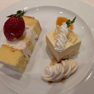 ウェディングケーキ、デザートビュッフェ