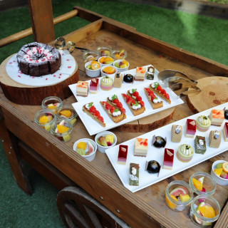 デザートビュッフェの一部