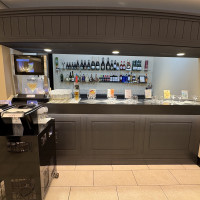 ウェルカムパーティーのバーカウンター