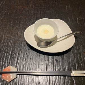 豆乳杏仁豆腐|787106さんの響 風庭 赤坂の写真(2619698)