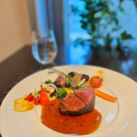 試食させていただメイン料理