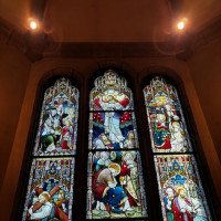 クラシカルな雰囲気のある内観が素敵でした。