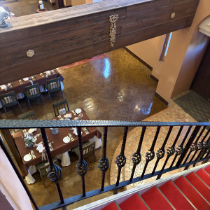 4階から3階への階段|787150さんのST.MARGARET WEDDING（セント・マーガレット ウエディング）の写真(2619789)