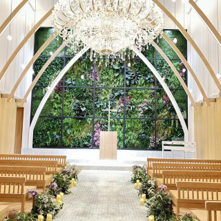 シャンデリアが印象的でした