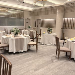 窓側からみた披露宴会場です。|787178さんのATOLL TERRASSE 鴨川(アトールテラスカモガワ)●BRASSグループの写真(2620002)