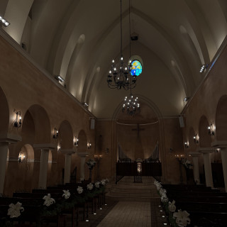 チャペルの雰囲気が最高です