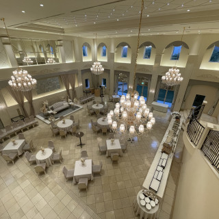 階段があり、演出にワクワクする。