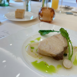 披露宴の魚料理|787228さんのヴィクトリアガーデン恵比寿迎賓館/テイクアンドギヴ・ニーズウェディングの写真(2620206)