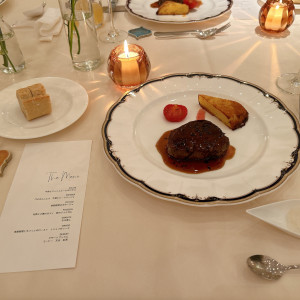 披露宴の料理で1番参列者からも人気だったメイン|787228さんのヴィクトリアガーデン恵比寿迎賓館/テイクアンドギヴ・ニーズウェディングの写真(2620207)