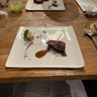 試食でいただいた肉料理