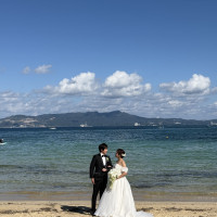 ハレクラニ沖縄のビーチから