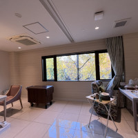 新郎新婦控え室（最終退室時）