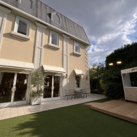 披露宴会場横のガーデン