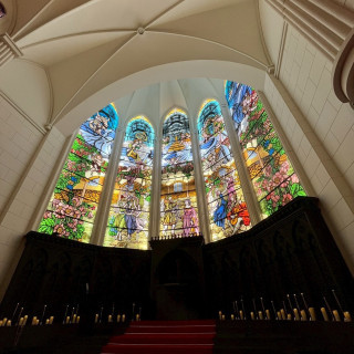 ステンドグラスのチャペルです。