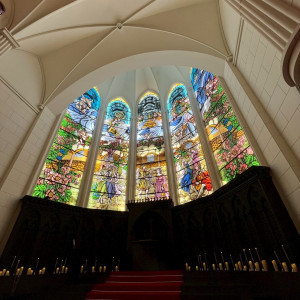 ステンドグラスのチャペルです。|787303さんのCasa d' Angela Aoyama（カサ・デ・アンジェラ青山）の写真(2622417)