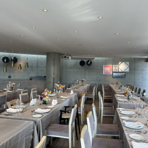 縦に並んだテーブルでグルーピングしやすい。|787367さんのザ・ヒルサイド神戸の写真(2620914)