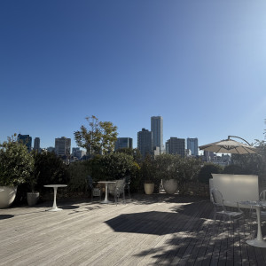 テラス　天気も良くとても気持ちいいです|787393さんのCentral Terrace TOKYO（セントラル テラス トーキョー）の写真(2621060)