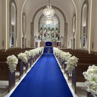 チャペルのバージンロード