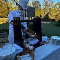 その場で作ってくれるモンブラン！