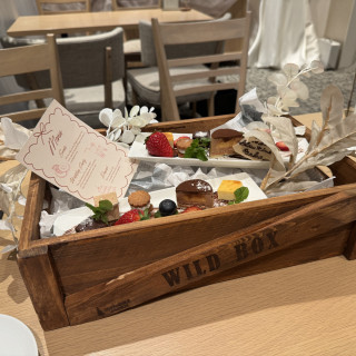 デザートプレートです。