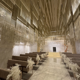 白いチャペルです。