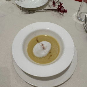 薩摩芋のポタージュ|787490さんのアーヴェリール迎賓館（大宮）/テイクアンドギヴ・ニーズウェディングの写真(2626407)