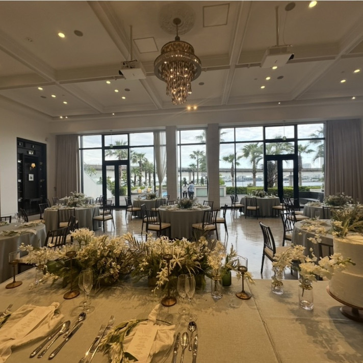 披露宴会場全体